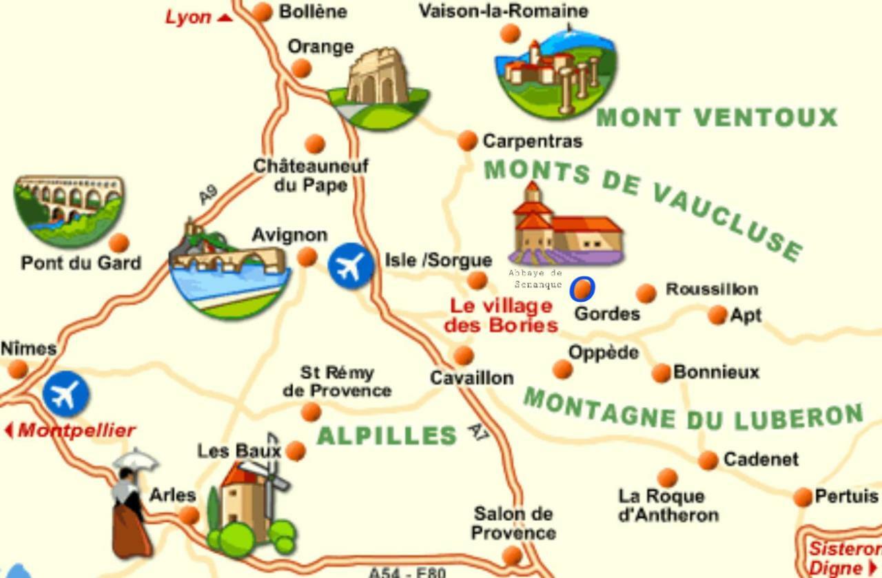 La Petite Galejade Villa Gordes Ngoại thất bức ảnh